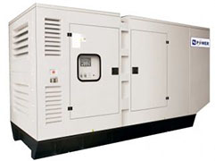 Дизельный генератор KJ Power KJP200 в кожухе
