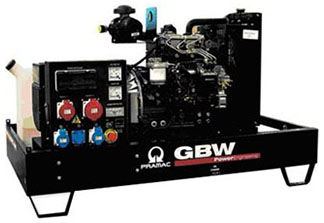 Дизельный генератор Pramac GBW 30 P 240V