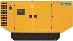 Дизельный генератор AKSA AJD200 3Ф, 400В, 144 кВт в кожухе