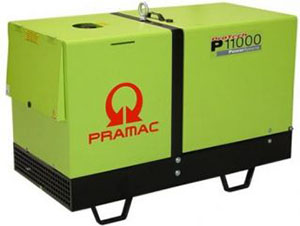 Дизельный генератор Pramac P11000 400V 50Hz в кожухе