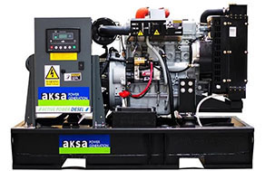 Дизельный генератор AKSA APD125A 3Ф, 400В, 92 кВт