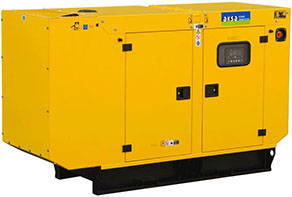 Дизельный генератор AKSA APD43С 3Ф, 400В, 31.2 кВт в кожухе