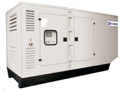 Дизельный генератор KJ Power KJD400 в кожухе