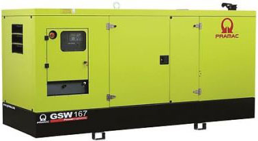 Дизельный генератор Pramac GSW 167 P 400V в кожухе