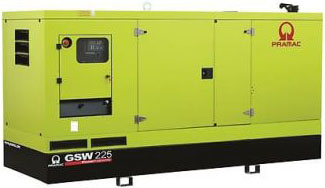 Дизельный генератор Pramac GSW 225 V 400V в кожухе