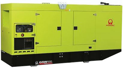 Дизельный генератор Pramac GSW 650 V 400V в кожухе