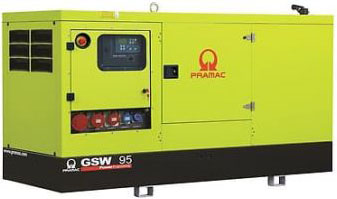 Дизельный генератор Pramac GSW 95 P 400V в кожухе