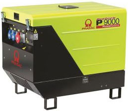 Дизельный генератор Pramac P9000 230V 50Hz в кожухе 6.8 кВт