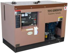 Дизельный генератор Toyo TKV-20TPC в кожухе